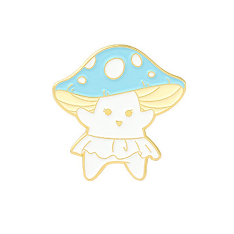 Mushroom Series Collection Enamel Pins