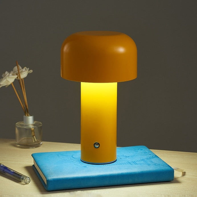 Lampe de table sans fil champignon de style italien