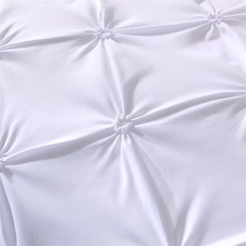 Diamond Pintuck Duvet Cover 3-delt Sengesett