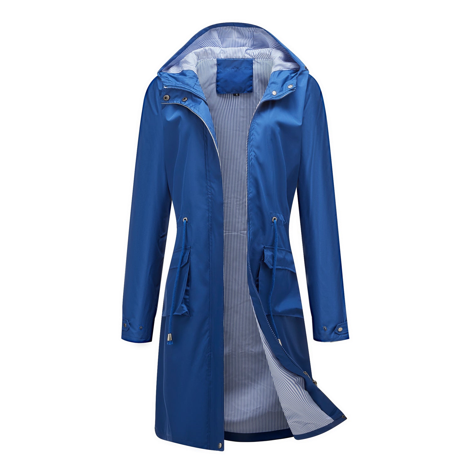 Lisa: Waterdichte trenchcoat/jas met capuchon - herfstwindjack voor dames