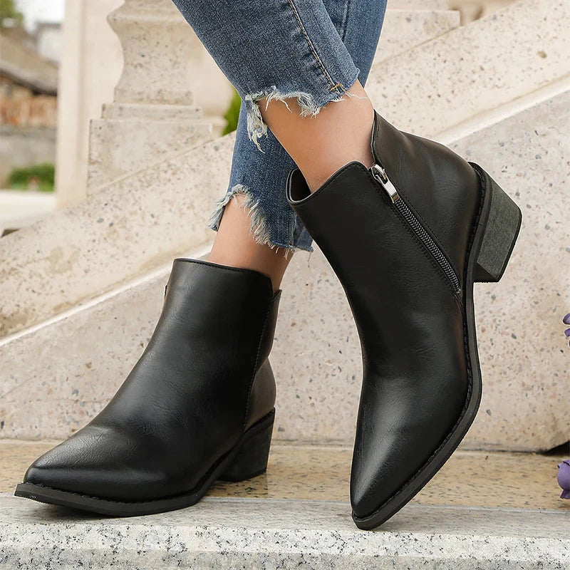 Bottines minimalistes intemporelles Belezaa