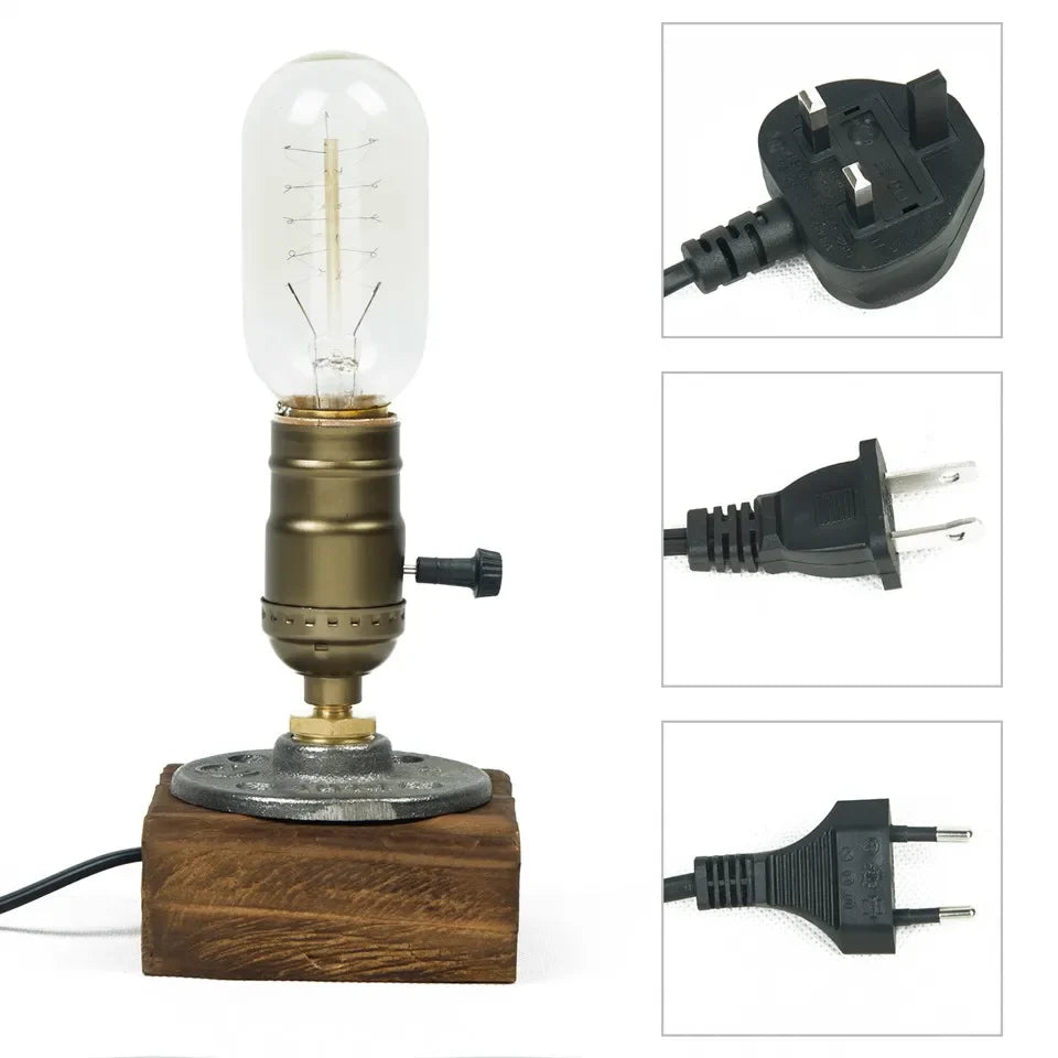 Edison Vintage Asztali Lámpa