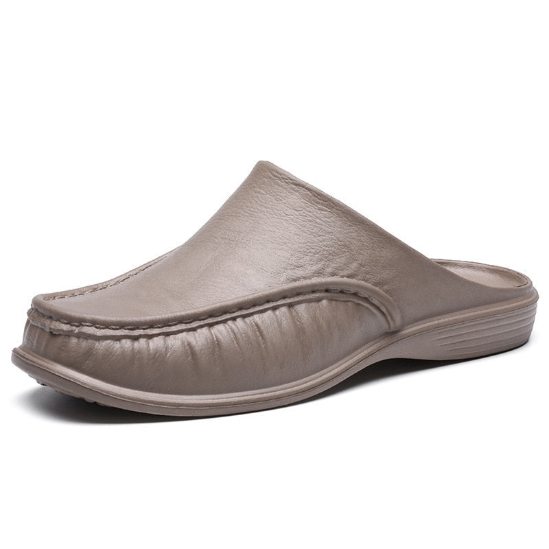 Zwarte heren loafers pantoffels - Maximilian