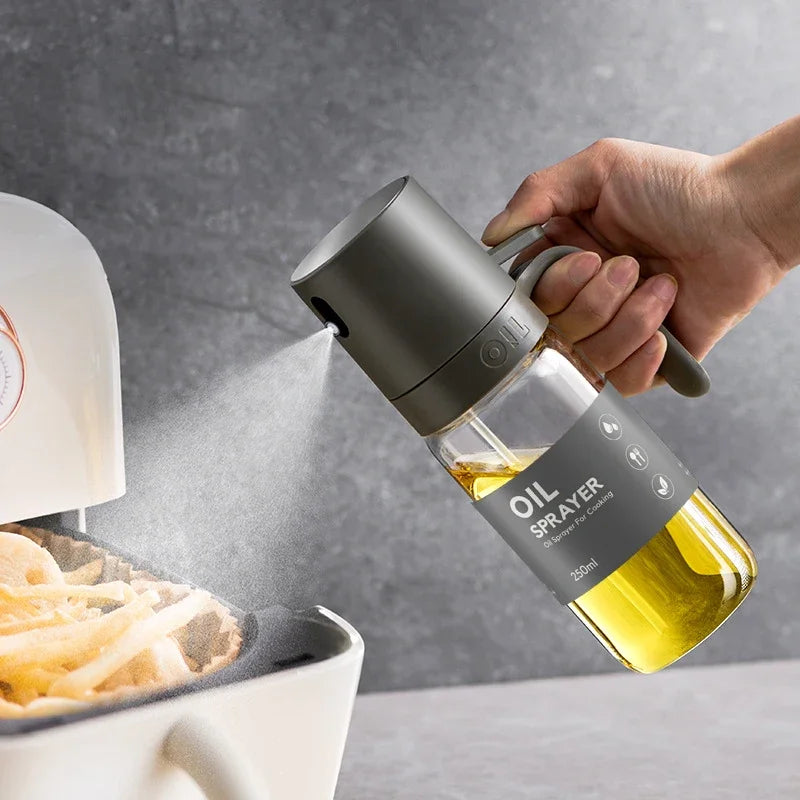 Gourmet Mist 250 ml Ölsprühflasche aus Borosilikatglas – perfekt für gesundes Kochen