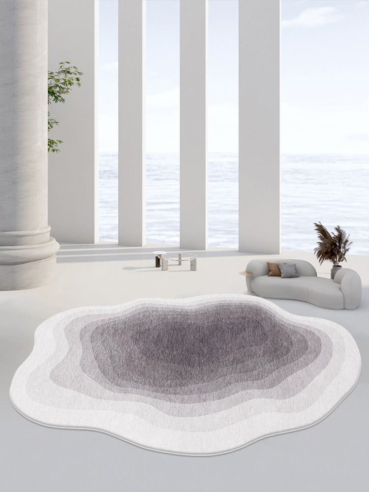 Luxurious Soft Polyester Bedroom Rug