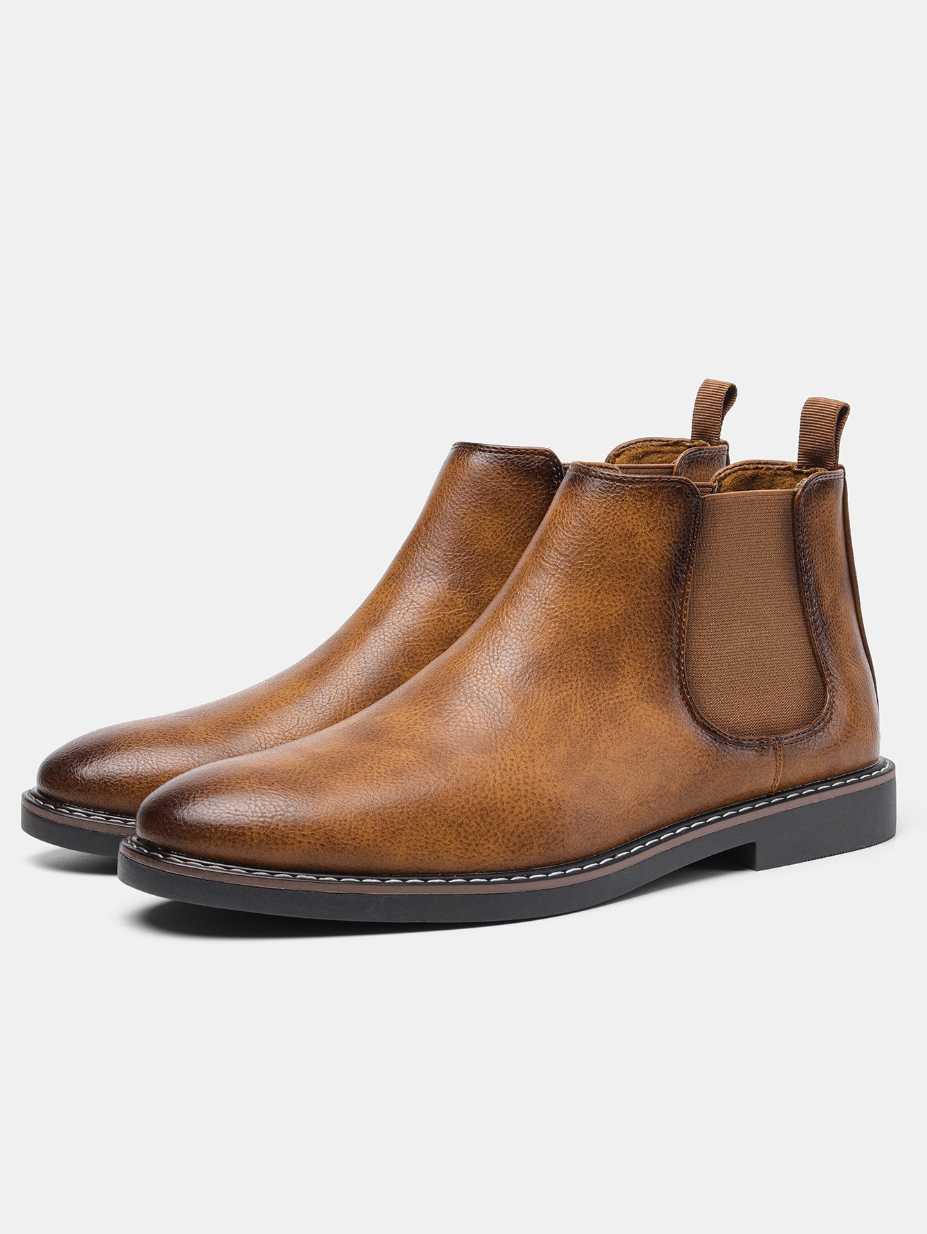 Paul: Retro Chelsea Boots - Comfortabel, handgemaakt modeschoeisel | Winter&Herfst