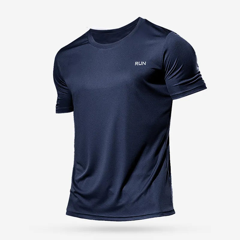 Herre Quick-Dry Kompression Sport T-Shirt