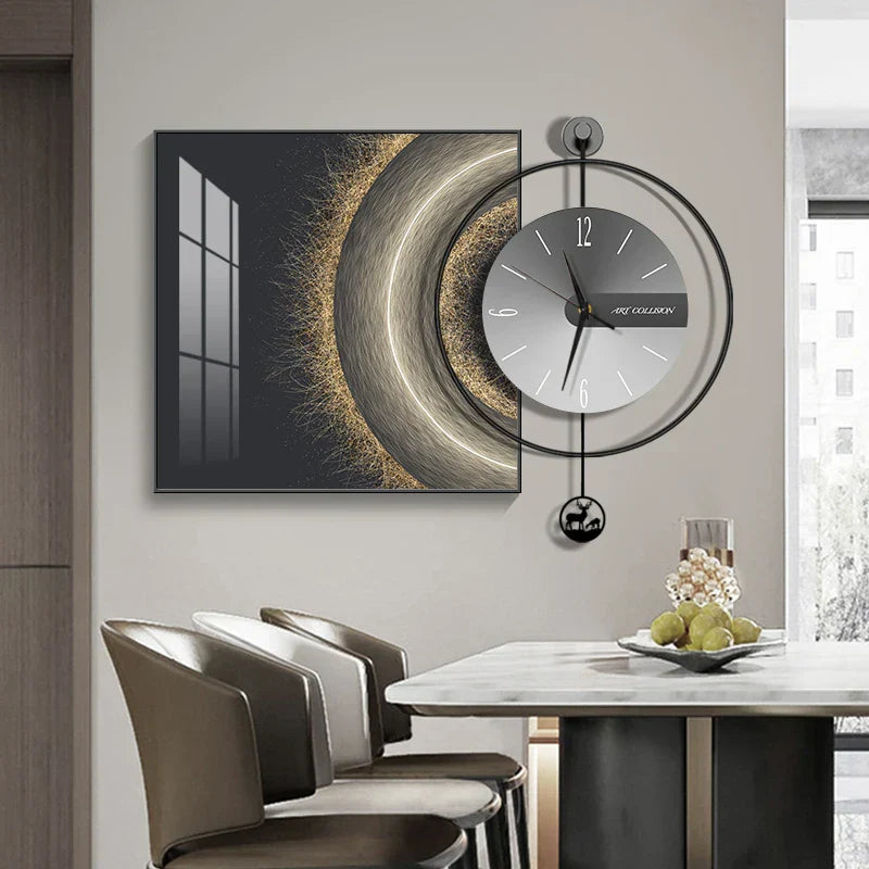 LuxClock – Horloge murale moderne et créative