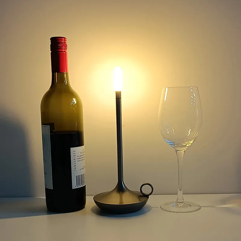 Lampe de table à bougie – Lumière d’ambiance, rechargeable