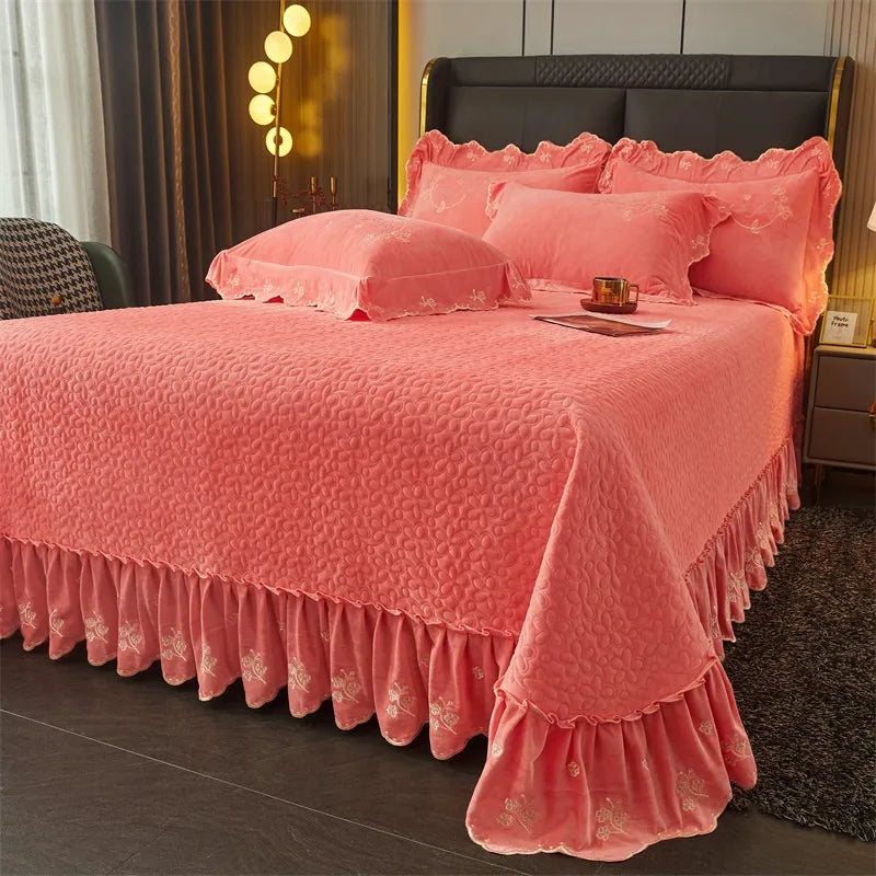 Vrouwelijke charme bedset