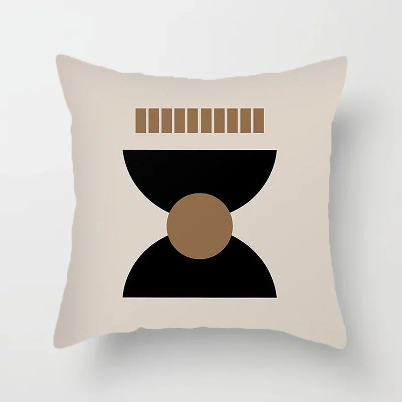 LineArt - Decorative Cushion Cover with Abstract Pattern