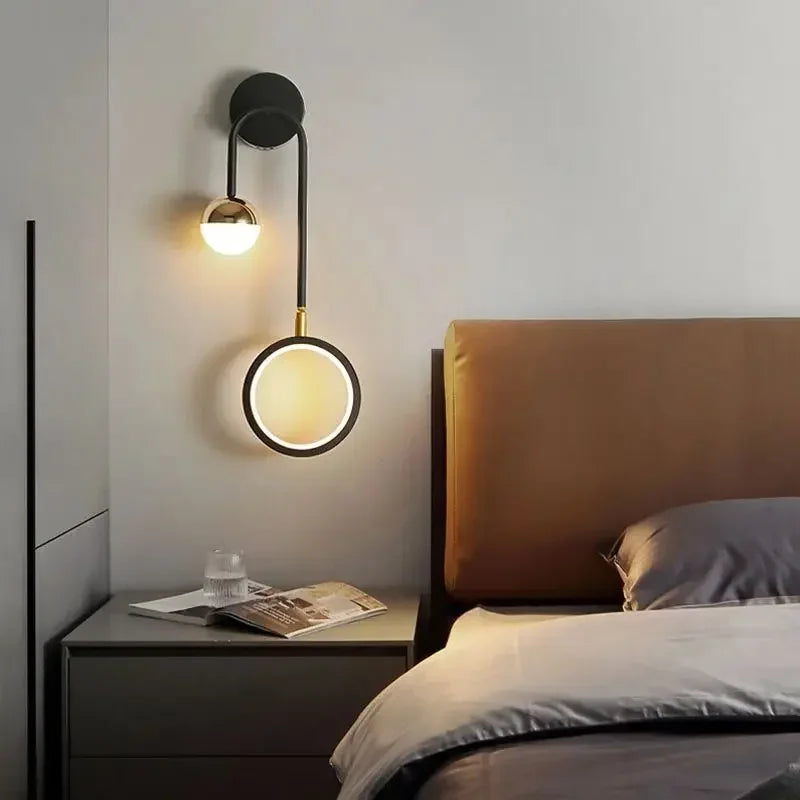 Minimalistische Retro Wandlamp - Creatieve Verlichting