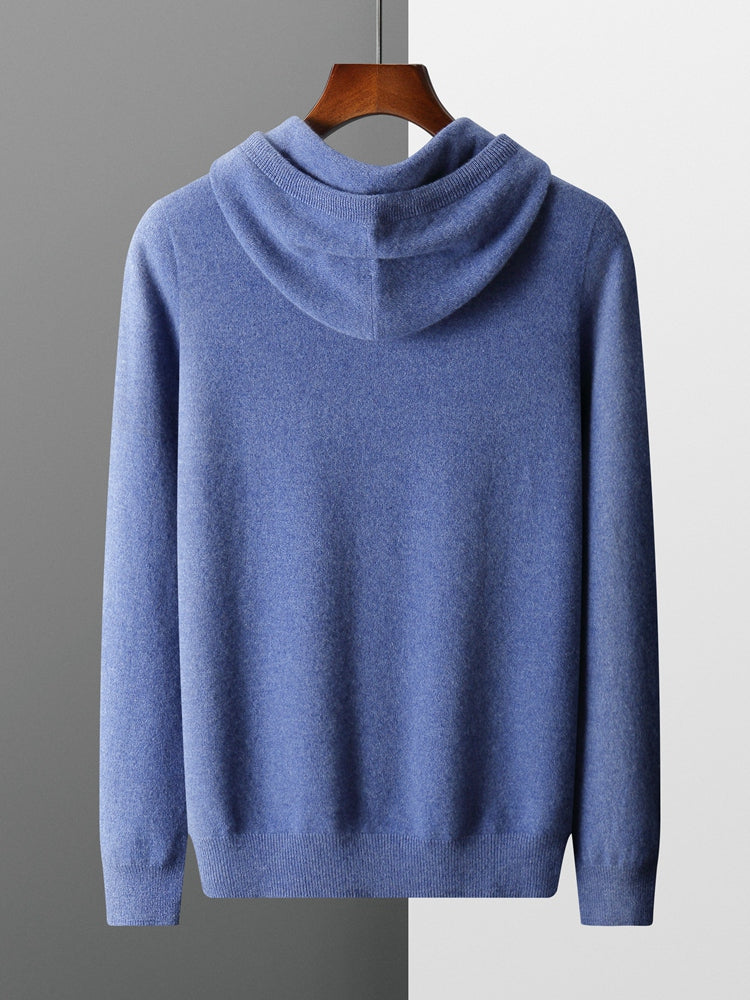 Felpa con cappuccio/maglione 100% cashmere