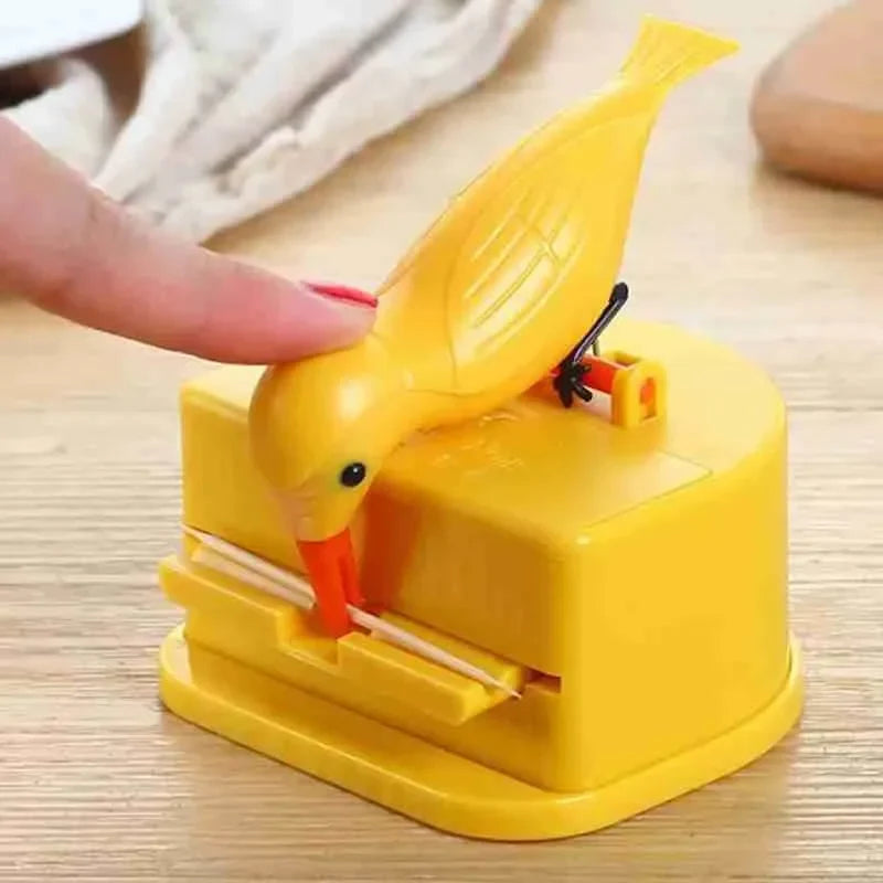 BirdieDispenser - Automatische vogelvormige tandenstokerdispenser