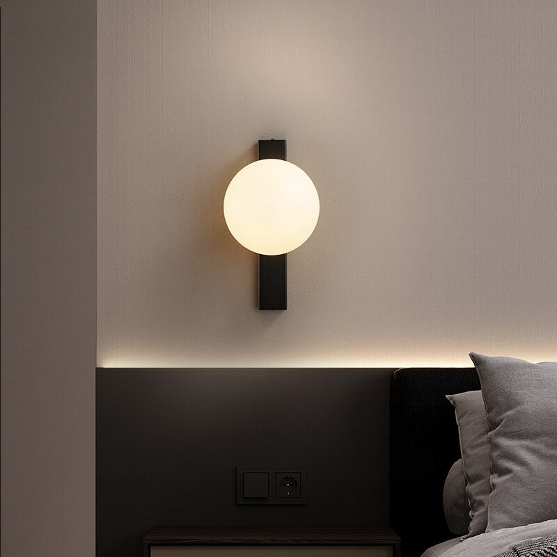 TML Darime - Applique da parete semplice a LED Estiluz Circ in rame