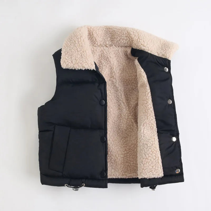 Cozy Adventure Vest - Ropa de invierno cálida para niños y niñas