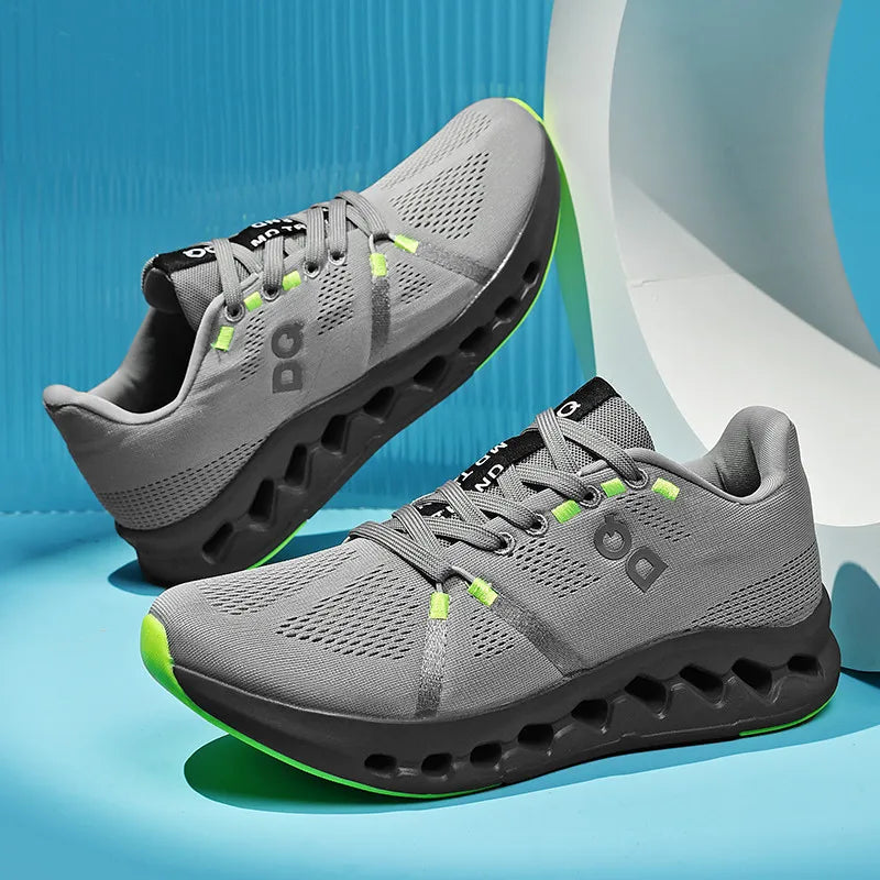 Grauer Sneaker/Schuhe mit Tech-Sohle – Pearson