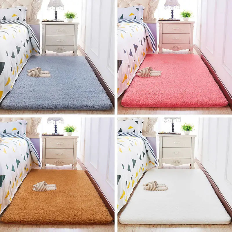 Winnie Soft Imitation Wool Rug – Cozy Bedroom & Living Room Carpet