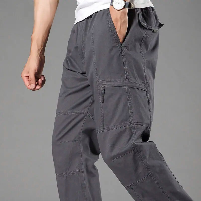 Pantalones Cargo de Algodón para Hombre