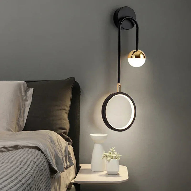 Minimalistische Retro Wandlampe - Kreative Beleuchtung