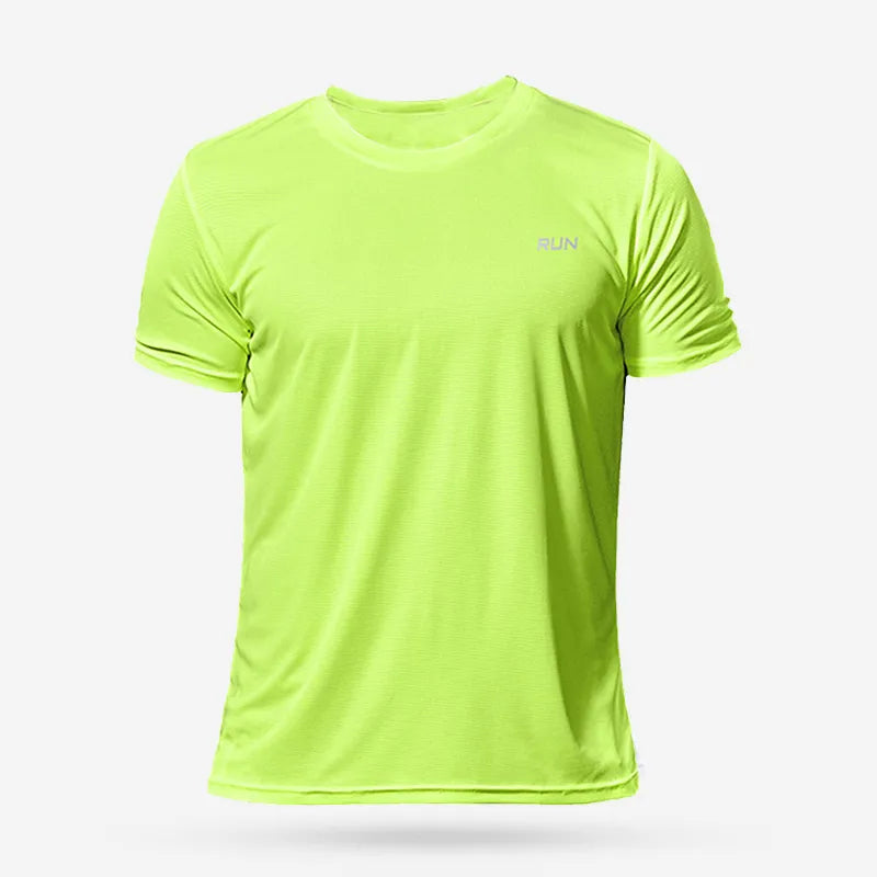 Herre Quick-Dry Kompression Sport T-Shirt