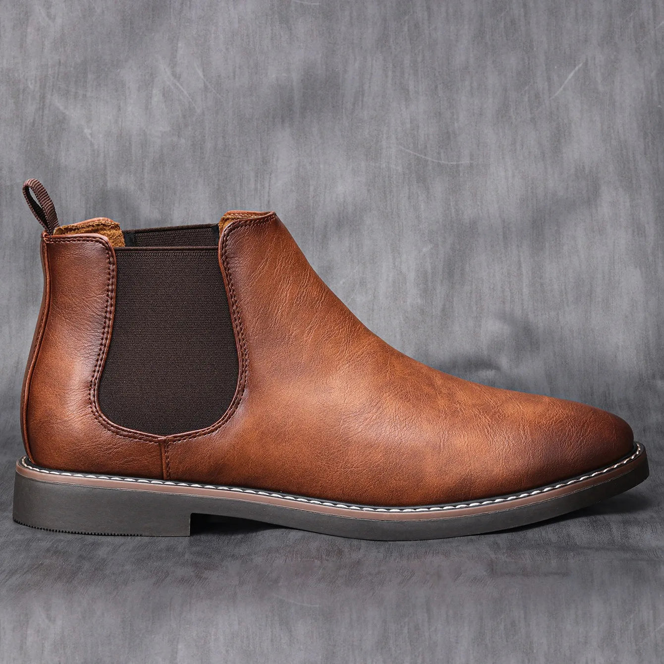 Paul: Retro Chelsea Boots - Comfortabel, handgemaakt modeschoeisel | Winter&Herfst