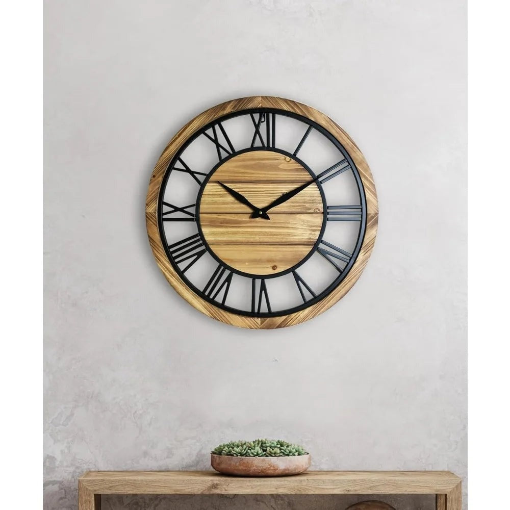 MajesticClock – Reloj Decorativo con Números Romanos