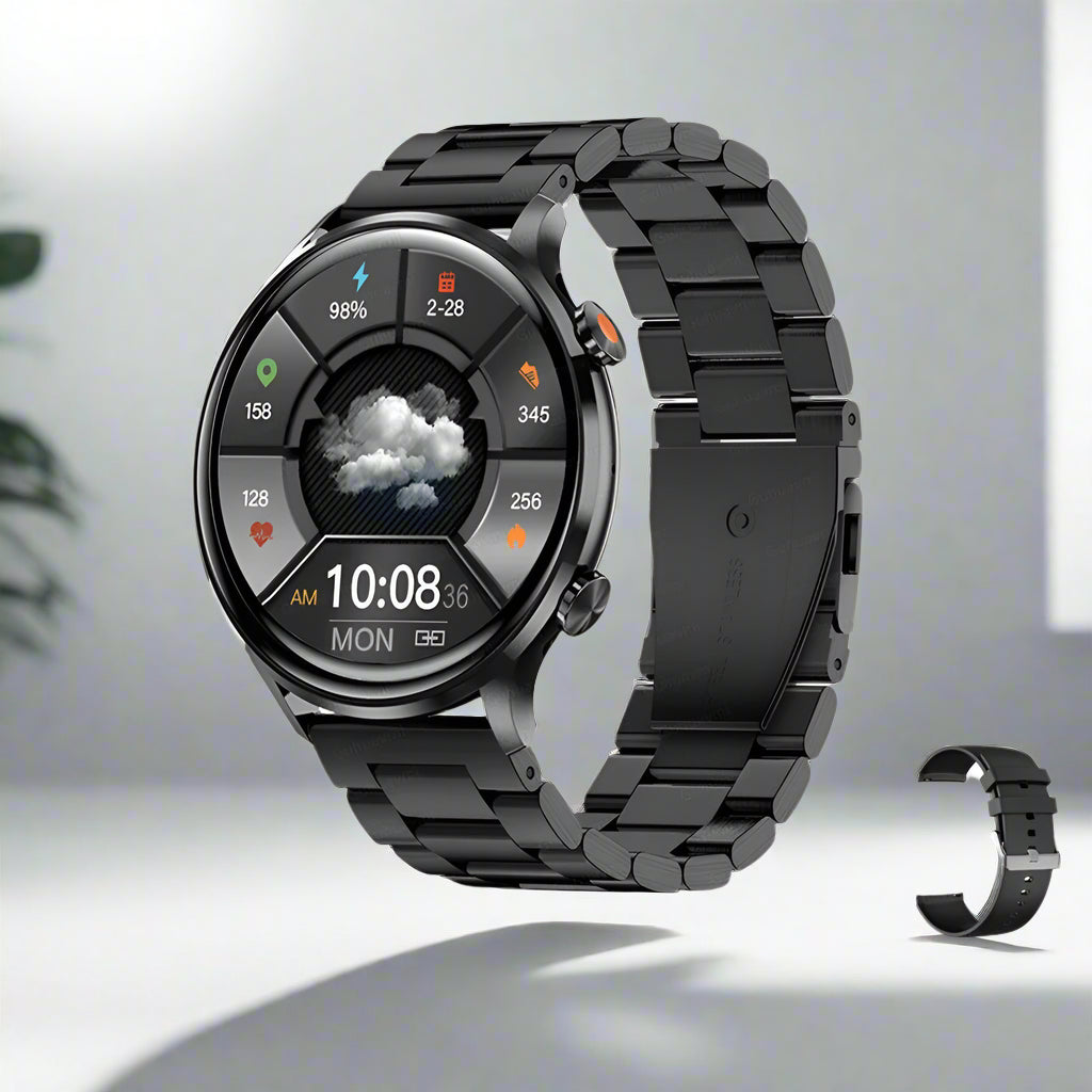 Lynx AMOLED Smartwatch – Wyświetlacz HD, Połączenia Bluetooth, Monitor aktywności, Wodoodporność IP68