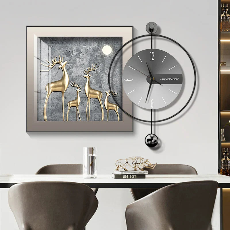 LuxClock – Moderne und kreative Wanduhr