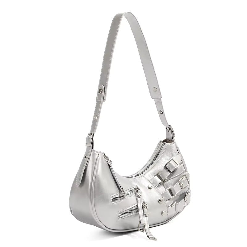 Bolso Hobo Crescent Kaida Buckle