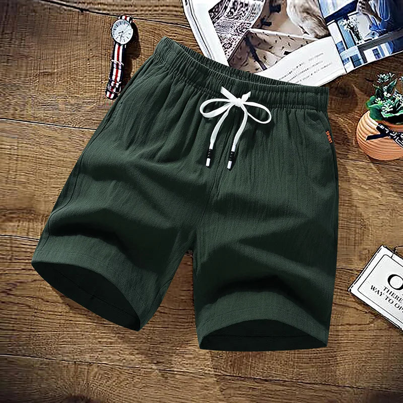 Henry: Shorts i 100 % bomuld