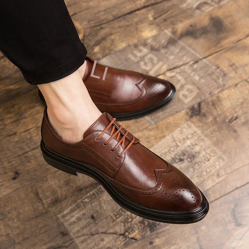 Vintage Casual Dress Shoes for Men