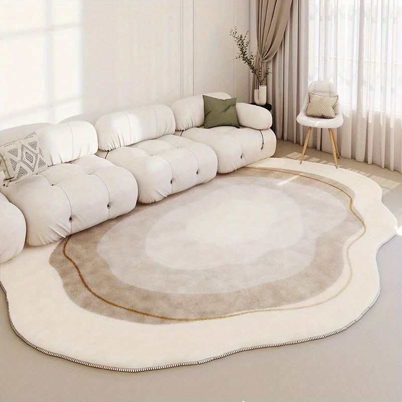 Sara Light Luxury Cream Carpet for Living Room & Bedroom