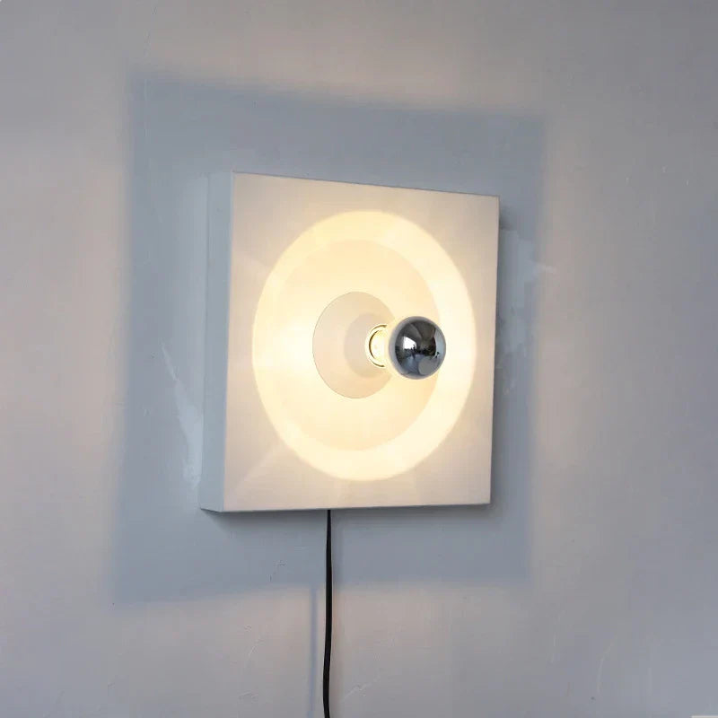 Retro American Space Age Vägglampa – Iron Sconces med LED, Touch Switch