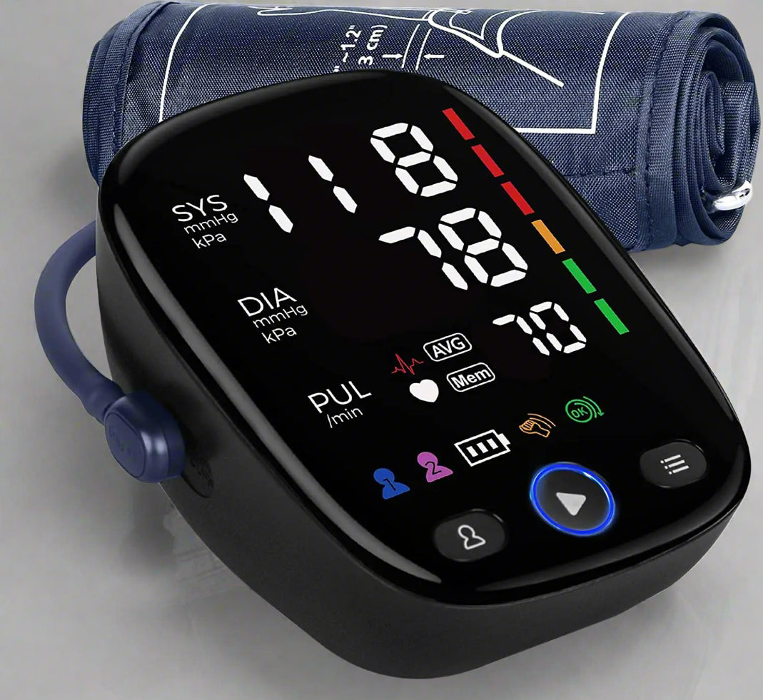 Sara’s LED Blood Pressure Monitor - Easy Home Use