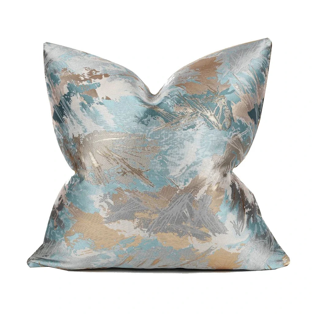 AbstractLuxe - Housse de coussin moderne pour le salon et la chambre