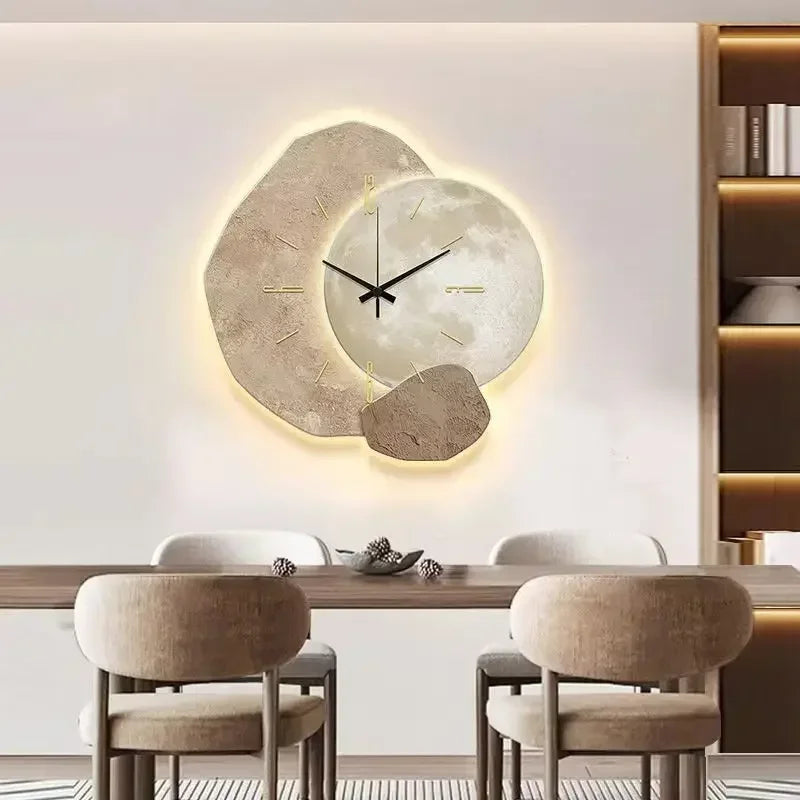 SereneClock – Reloj de pared tranquilo y estético