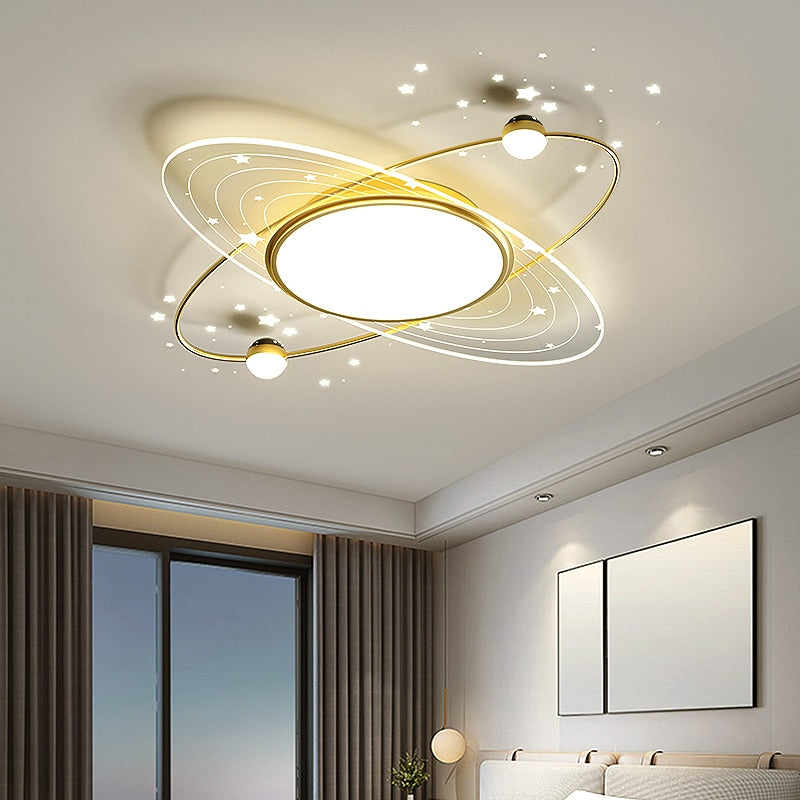 Moderne Luci da Soffitto LED Stellate