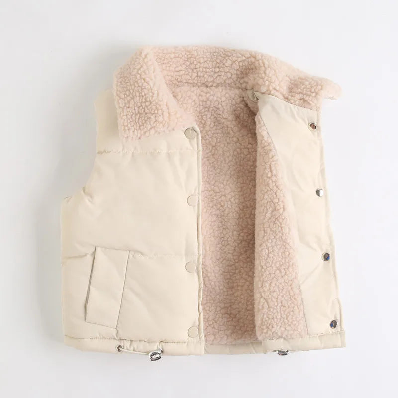 Cozy Adventure Vest - Ropa de invierno cálida para niños y niñas