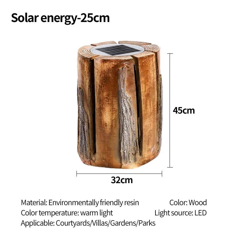 Vrimlo Outdoor Holzscheit Licht