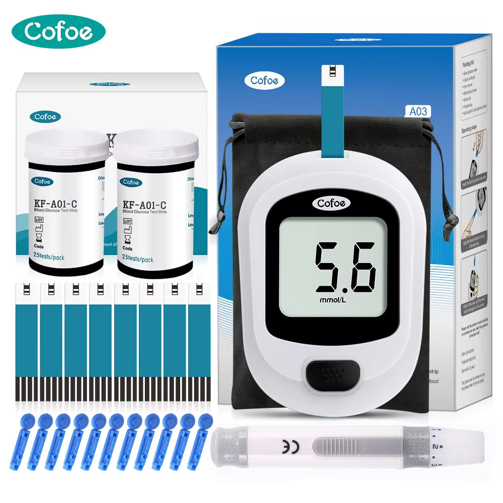 Blood Glucose Meter Kit – Accurate Blood Sugar Monitoring