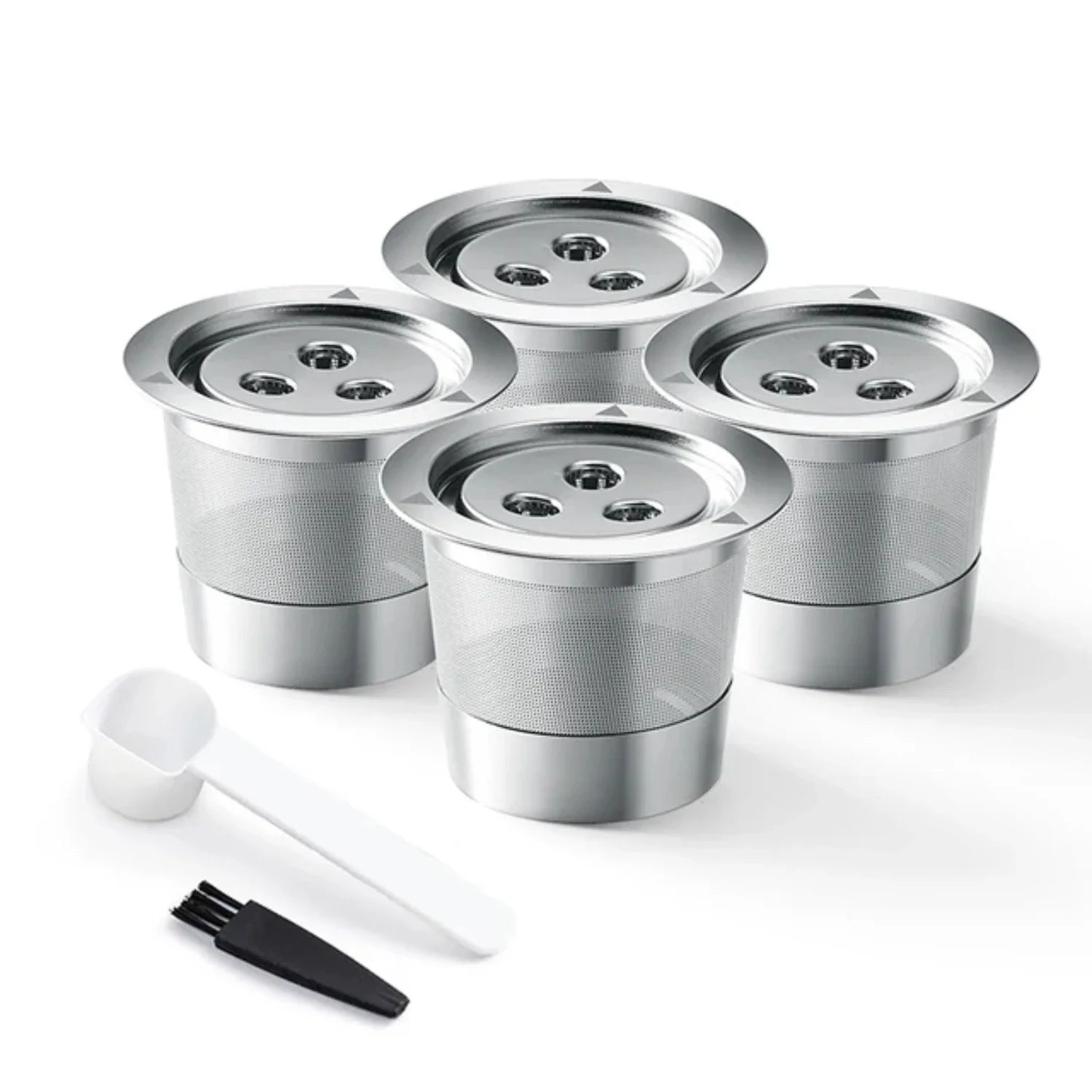 Reusable Stainless Steel K-Cup Coffee Pod Filters for Dual Brew Pro Machines