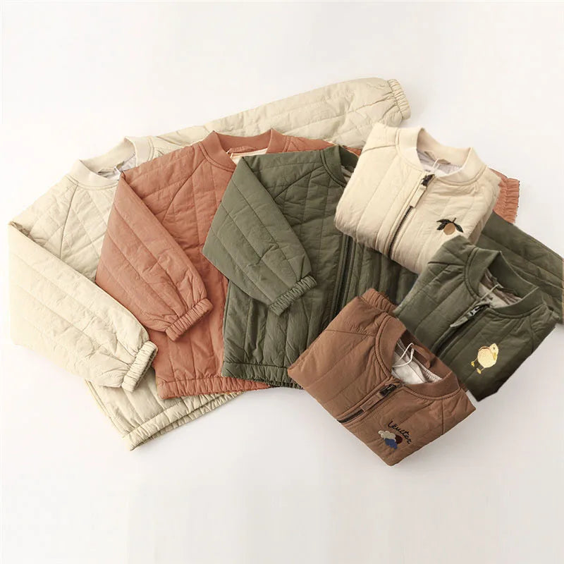 Jamie's Cozy Kids Fleece Jacket - Warm Outdoor Coat for Boys & Girls, Autumn/Winter