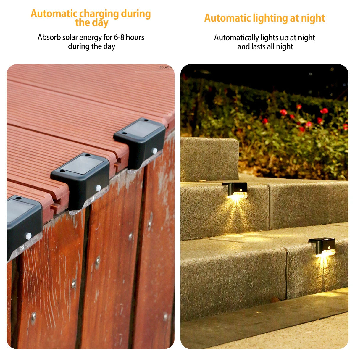 Solar Fence Light™ | Per set van 4