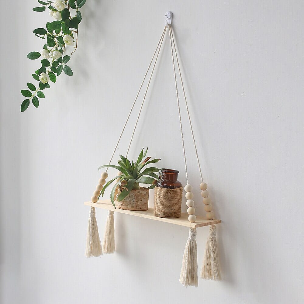 Macrame Wall Hanging Shelves