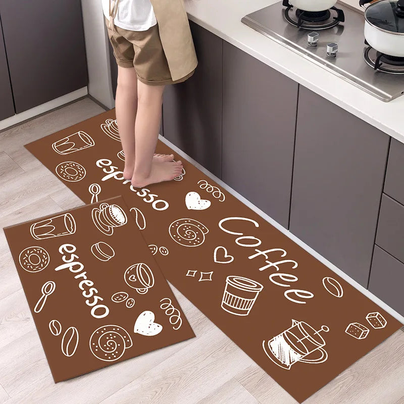 Nordic Home Sara Kitchen Mat – Modern Anti-Slip & Waterproof Rug