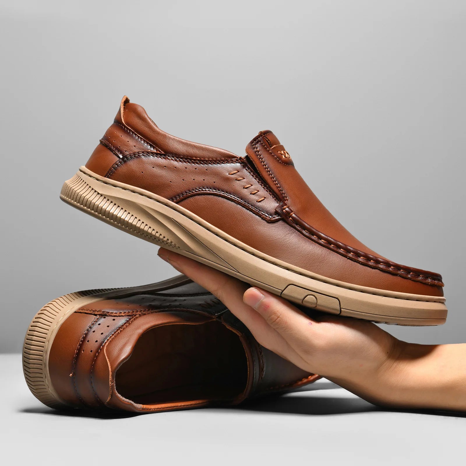 Carlo™ Schuhe aus echtem Rindsleder: Besonders bequem und atmungsaktiv