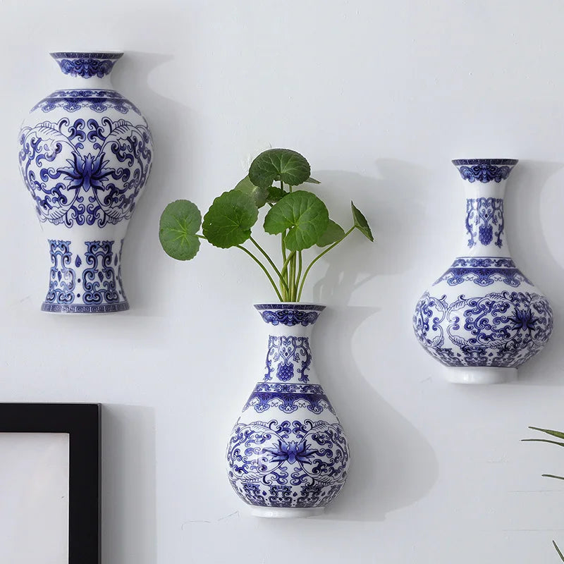 Lotus Ceramic Wall Vase