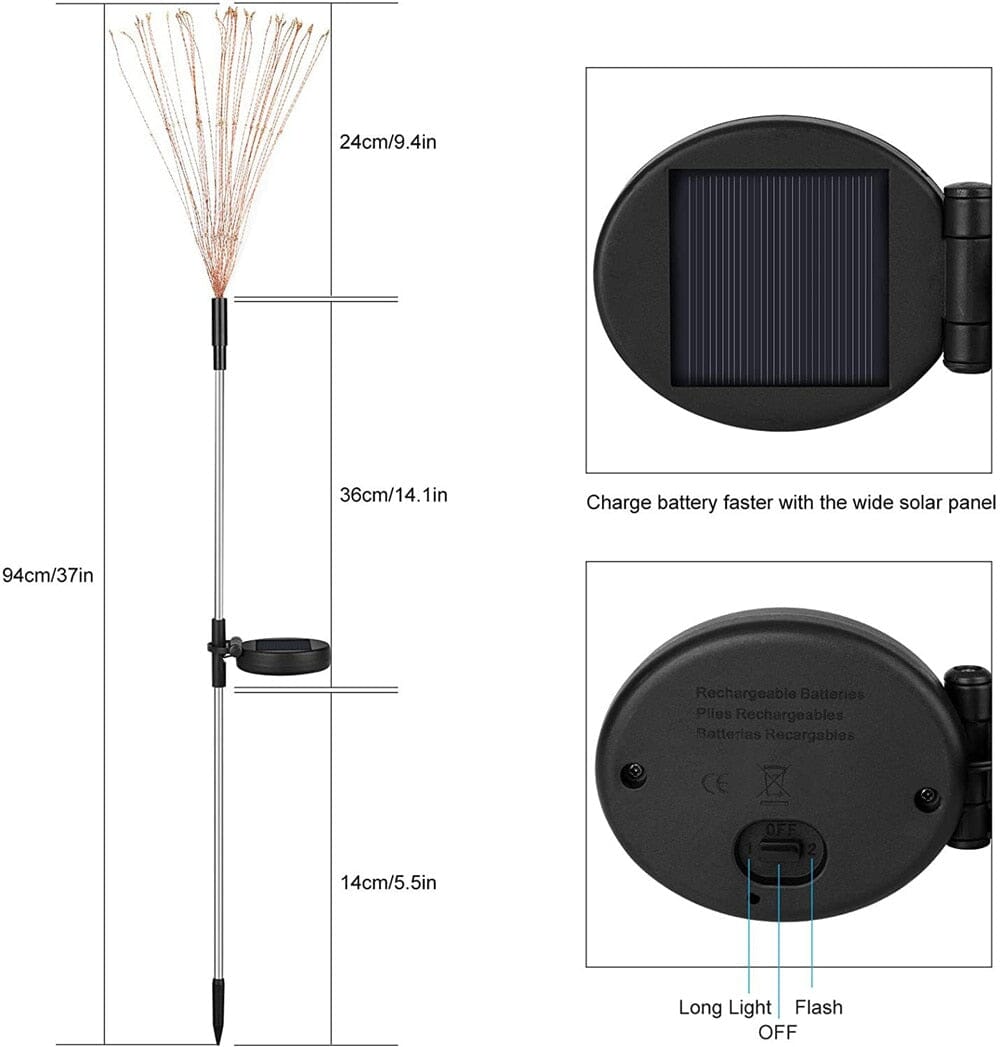 LED-vuurwerklamp