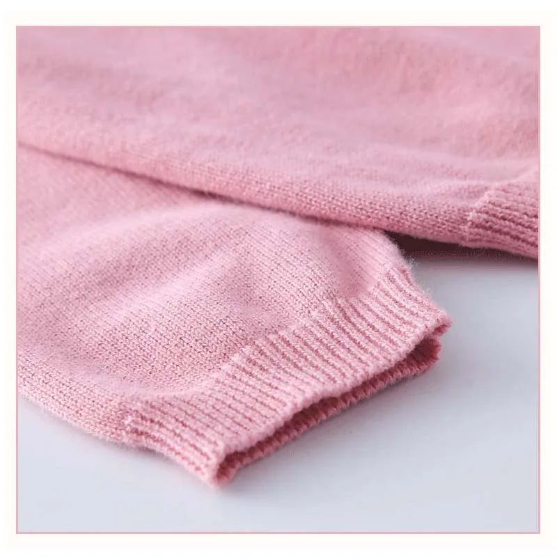 Cardigan CozyKnits – Giacca in maglia di cotone per bambini